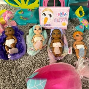 BABY BORN TREEHOUSE AND BABIES